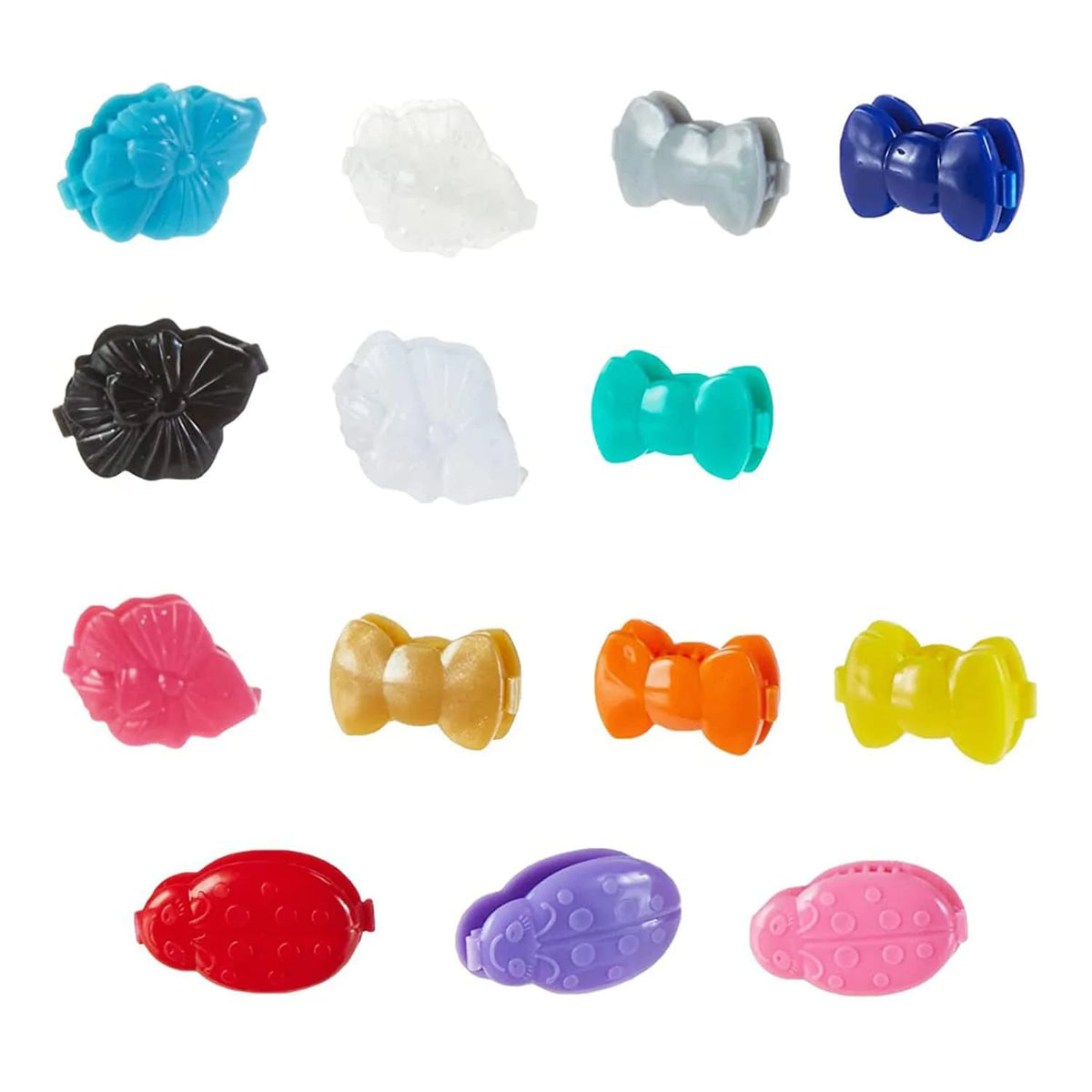 Confidence by GaBBY Goodwin - All GaBBY Bows Bundle - Non-Slip Barrettes – Bows that Stay in Place and Don't Slide Out – Double Sided Snap – 140 Pack – 14 Colors
