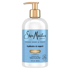 SheaMoisture Hydrate & Repair Condtioner Manuka Honey and Yogurt Conditioner for Damaged Hair Shea Butter Conditioner 13 oz