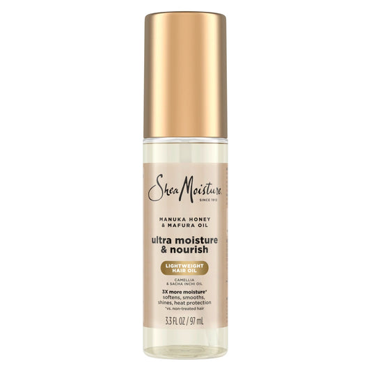 Shea Moisture Ultra Nourishing Manuka Honey & Mafura Oil Manuka Honey & Mafura Oil Instantly Hydrates And Smooths Hair 3.3 Fl Oz
