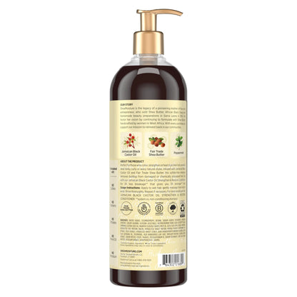 SheaMoisture Strengthen and Restore Shampoo Jamaican Black Castor Oil for Damaged Hair Sulfate-Free 24 oz,(Pack of 2)
