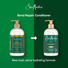 SheaMoisture Bond Repair Conditioner Amla Oil Strengthens And Repairs Hair Bonds With Hydroplex Technology And Amla Oil For Less Breakage With Restorative HydroPlex Infusion 13 FlOz,(Pack of 2)