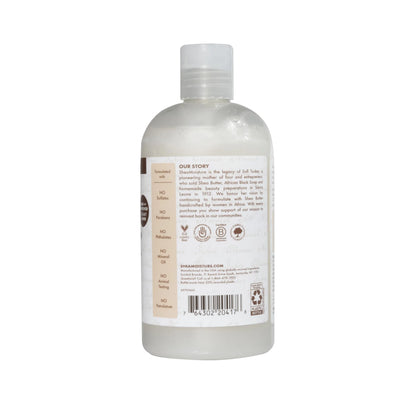 SheaMoisture Shampoo, 13 oz, All Hair Types | Daily Hydration | Virgin Coconut Oil | Sulfate-Free | Pack of 2