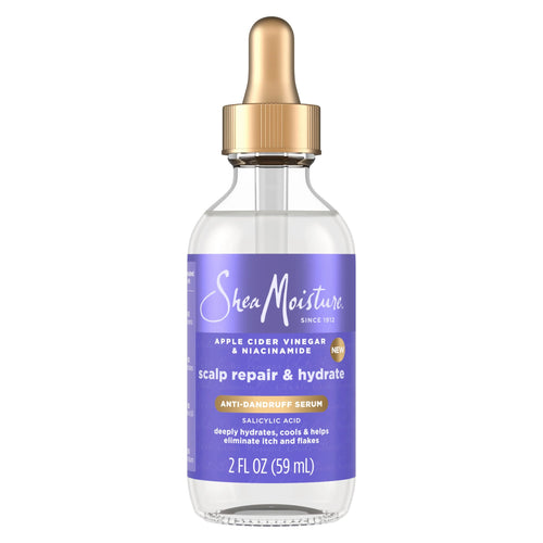 SheaMoisture Scalp Repair & Hydrate Anti-Dandruff Serum With Salicylic Acid and Scalp Repair Technology Deeply Hydrates and Improves Scalp Health as it Reduces Flakes and Itch 2 fl oz