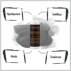 Sheamoisture Soothing Body Lotion for Troubled Skin African Black Soap Lotion with Shea Butter 13 oz